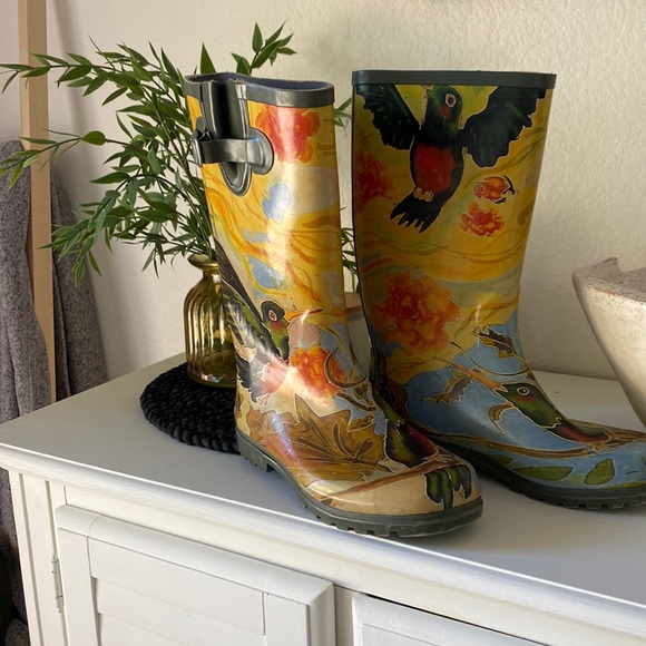 Nomad Shoes - Nomad woman’s Design Rain Boots